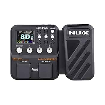 NUX MGー300 ギターエフェクター 専用ケーブル付 Amazon.co.jp: Briskdrop NUX MG-300 マルチエフェクトペダル